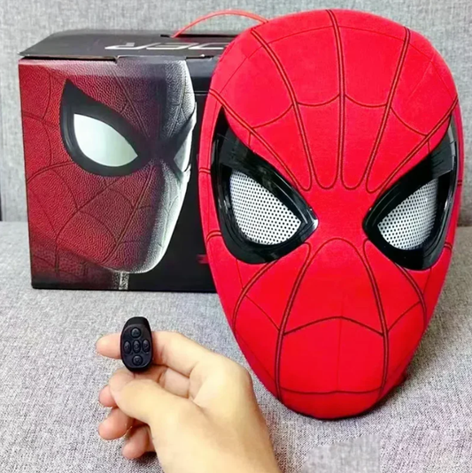 Maska Spider Man z Ruchomymi Oczami – Sterowanie Pierścieniem